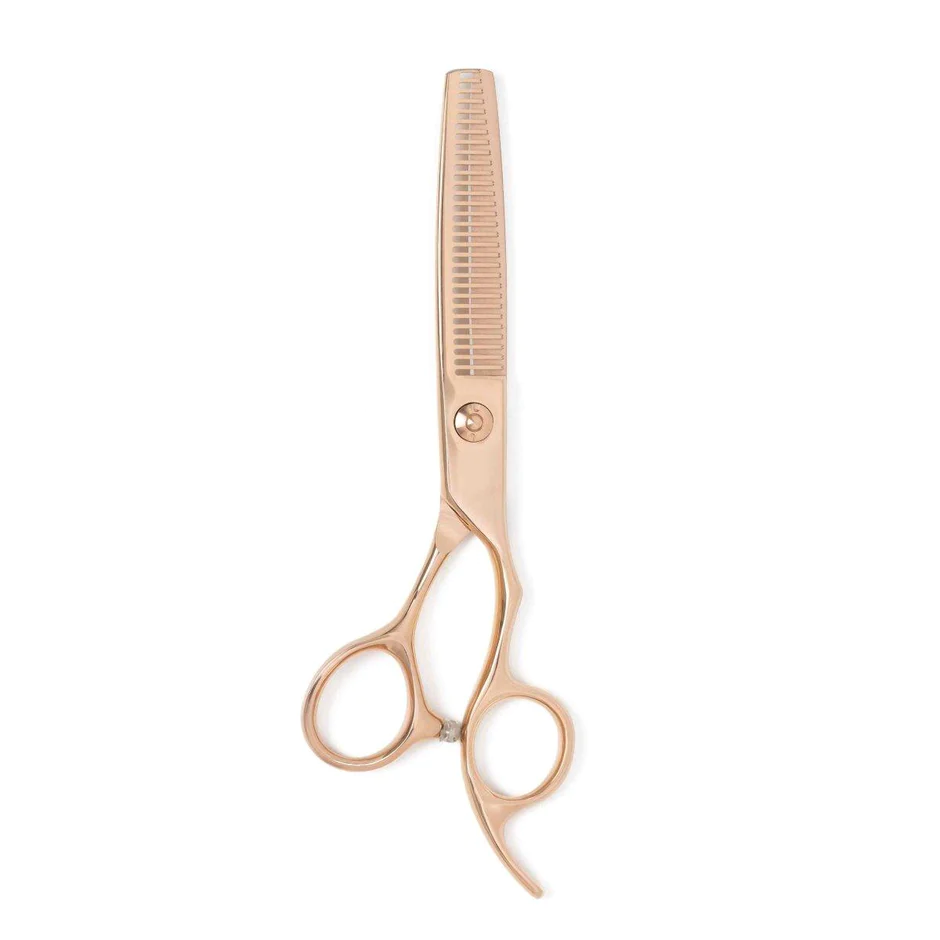 how to use thinning shears on men